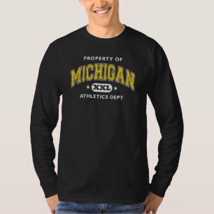 Camiseta Propiedad del Dept de Atletismo de Michigan XXL 1
