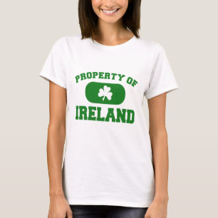 Camiseta Propiedad del diseño de Irlanda