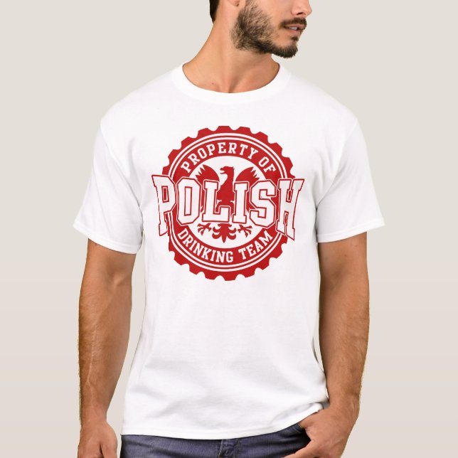 Camiseta Propiedad del equipo de consumición polaco