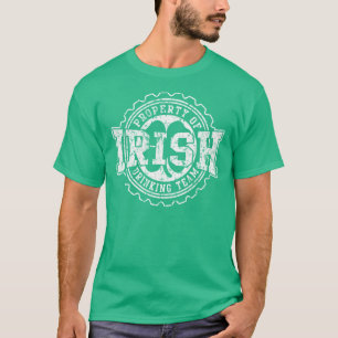 Camiseta Propiedad del equipo irlandés de bebidas St Patric