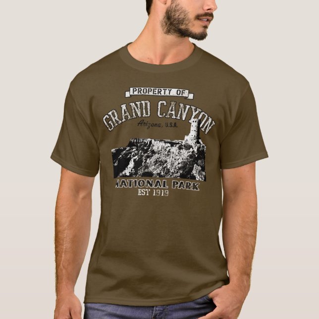 Camiseta Propiedad del Gran Cañón de (Anverso)