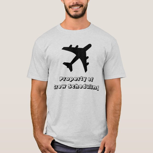 Camiseta Propiedad del Scheduling del equipo (Anverso)