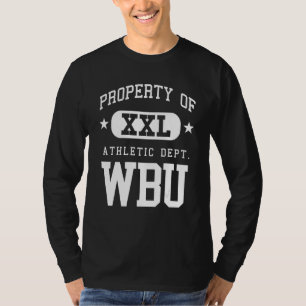 Camiseta Propiedad Escolar Atlética WBU XXL