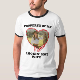 Camiseta Propiedad occidental de la esposa caliente de mi S
