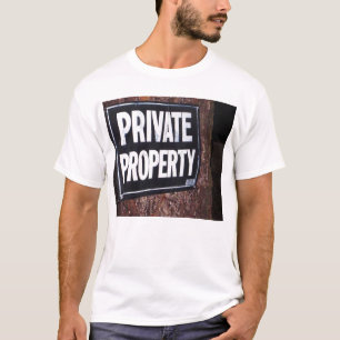 Camiseta propiedad privada