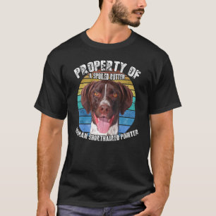 Camiseta Propiedad Puntero Alemana Shorthtransmitida De Ret
