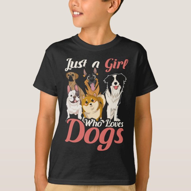 Camiseta Propietaria de perro animal Chicas mujeres sólo un (Anverso)