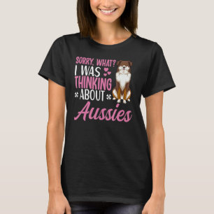 Camiseta Propietario australiano de Pastor Perro Aussie