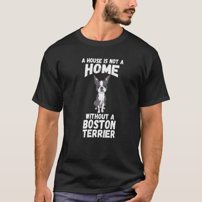 Camiseta Propietario de Boston Terrier (Anverso)
