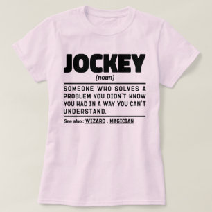 Camiseta Propietario de caballos de Guay Jockey Noun Equest
