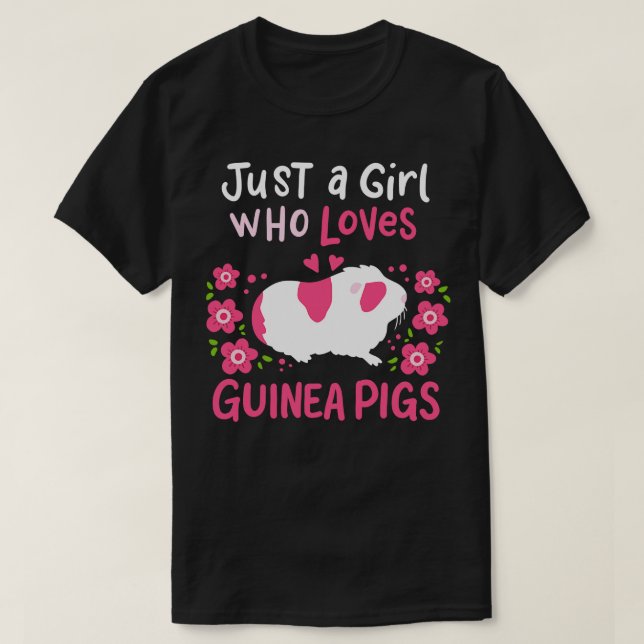 Camiseta Propietario de cerdo de Guinea Pig Cavy (Diseño del anverso)