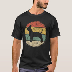 Camiseta Propietario de Chihuahua Retro Circular: padre de