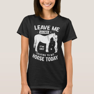 Camiseta Propietario de equitación Caballo ecuestre para i