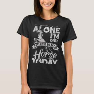 Camiseta Propietario de equitación Caballo ecuestre para i