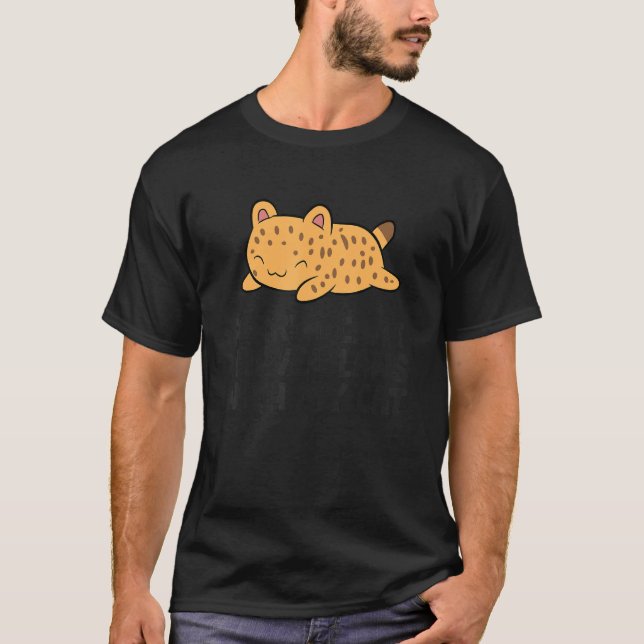 Camiseta Propietario de gato bengalí siento no poder tener  (Anverso)
