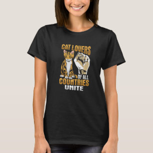 Camiseta Propietario De Gatos, Solidaridad Para Un Gato Org