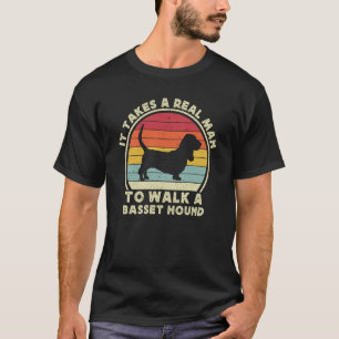Camiseta Propietario De Hound Basset Para Hombres Dad Basse