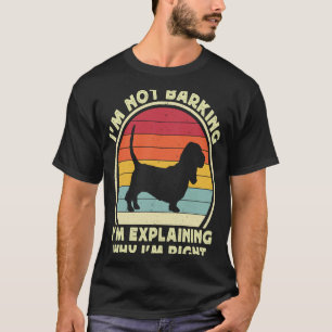 Camiseta Propietario De Hound Basset Para Hombres Mujeres D