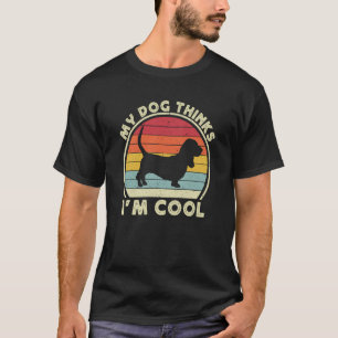 Camiseta Propietario De Hound Basset Para Hombres Mujeres D