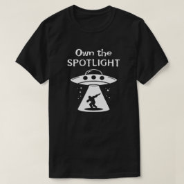 Camiseta Propietario de la luz de foco (BnW)
