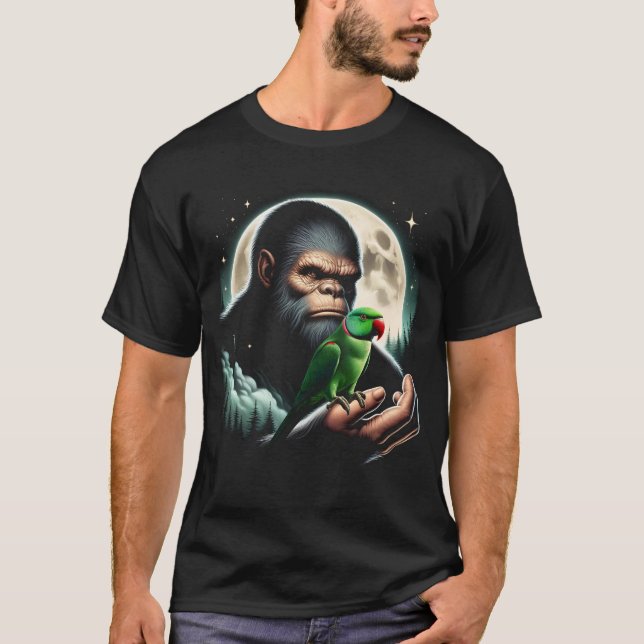 Camiseta Propietario de Paro Bigfoot Sasquatch Indian Ringn (Anverso)