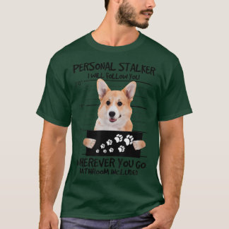 Camiseta Propietario de perro amigo de Corgi, galés fiel
