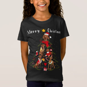 Camiseta Propietario de perro de Navidad Vizsla Lover