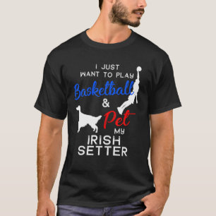 Camiseta Propietario de perro divertido Setter Irlandés Ama
