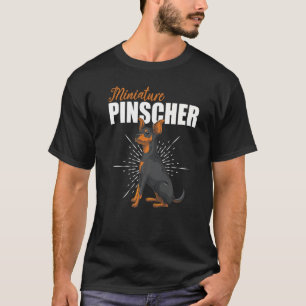 Camiseta Propietario de perros Animal Miniatura Pinscher Ma