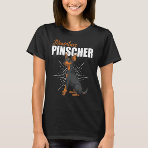 Camiseta Propietario de perros Animal Miniatura Pinscher Ma