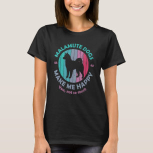 Camiseta Propietario de perros de Alaskan Malamute