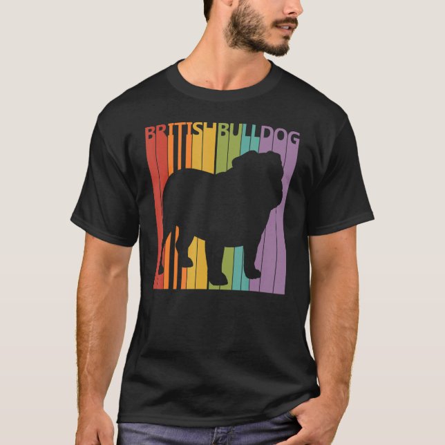 Camiseta Propietario de perros de Bulldog británico (Anverso)