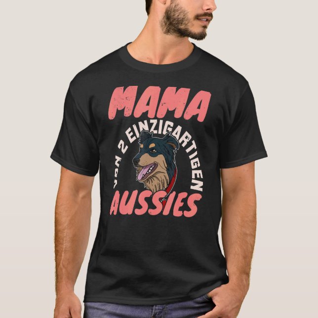 Camiseta Propietario de perros de criadores australianos au (Anverso)
