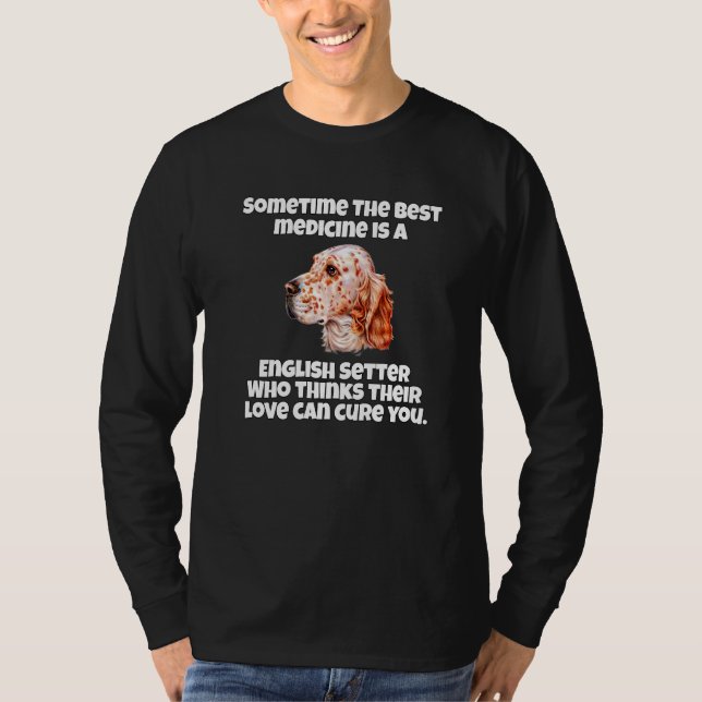 Camiseta Propietario De Perros En Inglés A Veces El Mejor M (Anverso)