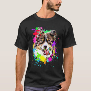 Camiseta Propietario de perros pastores australianos Motif 