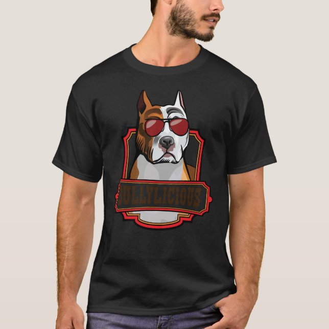 Camiseta Propietario de Pitbull Bullylicious Pitties (Anverso)