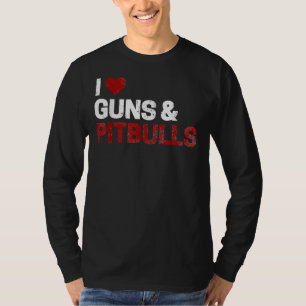 Camiseta Propietario De Pitbull Para Hombres A Los Que Amo