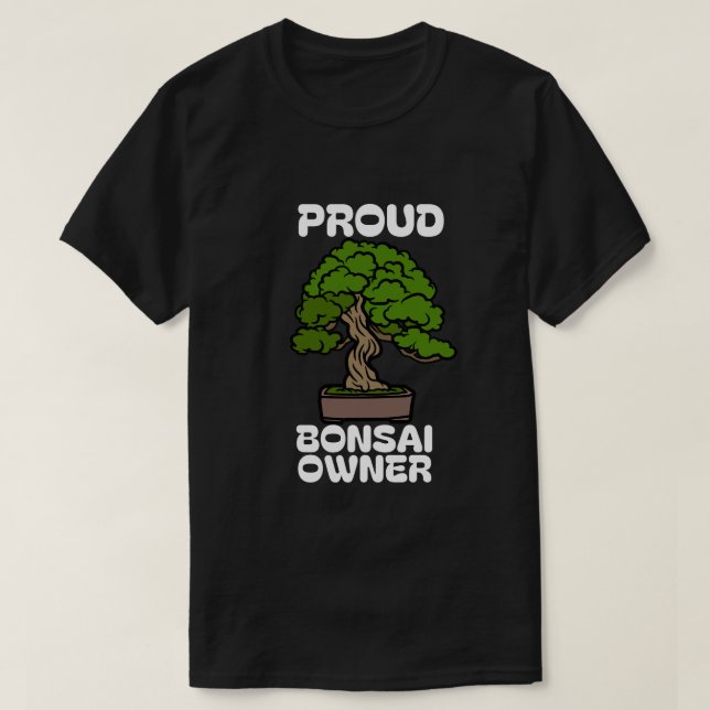 CAMISETA PROPIETARIO DE PROUD BONSAI (Diseño del anverso)