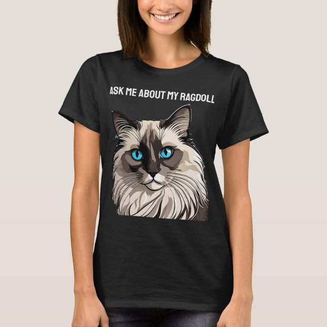 Camiseta Propietario de Ragdoll (Anverso)