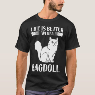 Camiseta Propietario de Ragdoll Cat Kitten