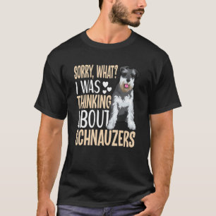 Camiseta Propietario de Schnauzer Dog Apparel Schnauzer
