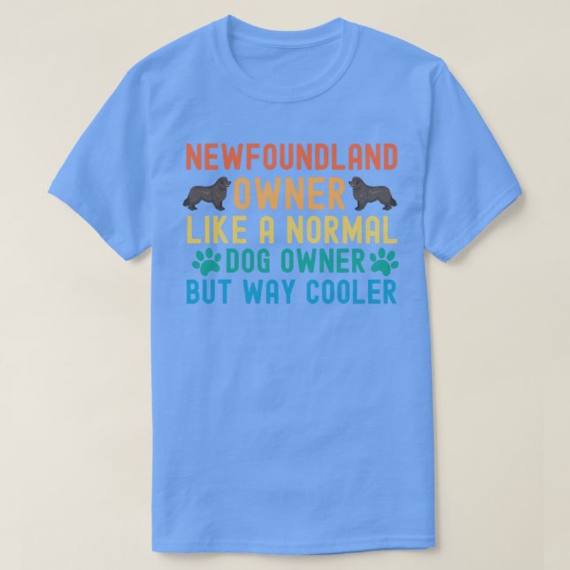 Camiseta Propietario de Terranova (Diseño del anverso)