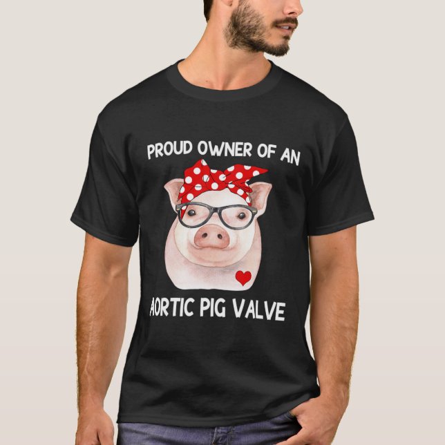 Camiseta Propietario De Un Awareno De Enfermedad Cardíaca D (Anverso)