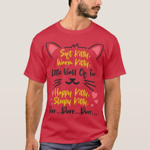 Camiseta Propietario de un gato lindo Kitten Cat Mom Cat Da