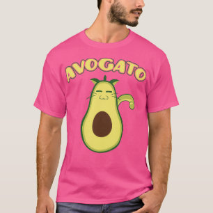Camiseta Propietario del gato Avogato Cute Aguacate Lover