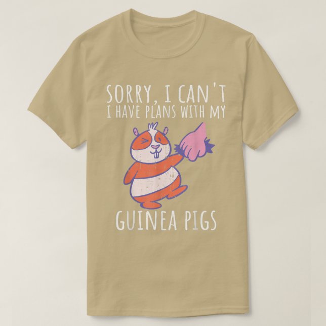 Camiseta Propietario del juego del cerdo guineano 545 (Diseño del anverso)