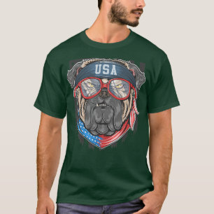 Camiseta propietario del mascota de humo de cabeza de perro