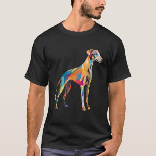 Camiseta Propietario del mascota del perro de galgo con mar