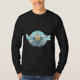 Camiseta Propietario del Mascota Kitten de la aeronave pilo