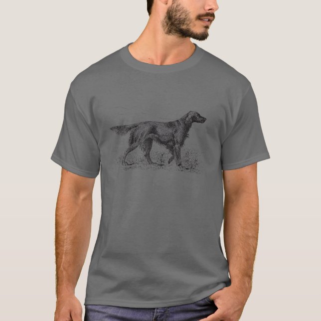 Camiseta Propietario irlandés de los amantes del perro de l (Anverso)